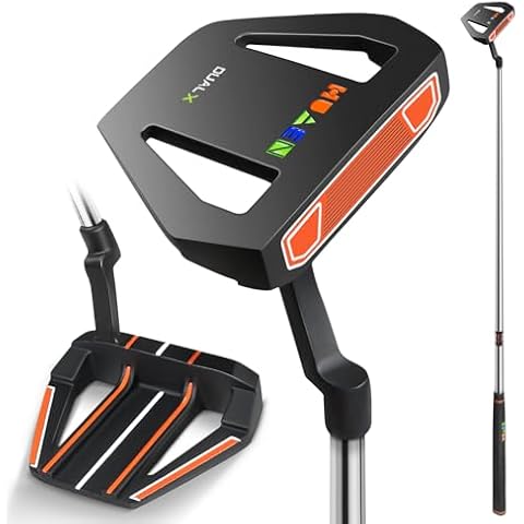 HUAEN Golf Putter with Alignment Aid Cover
