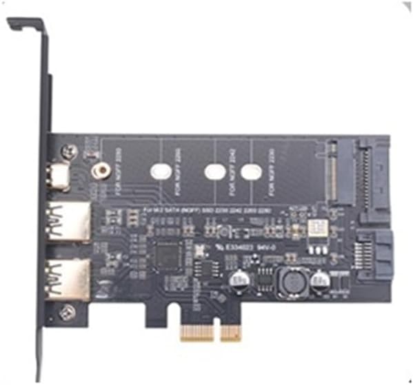for PCI-E to USB 3.0 PCI Card, Includes 1 USB C and 2 USB A Ports, M.2 to PCIe 3.0 Adapter Card