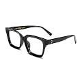 Karsaer Glasses Frame Womens, Square Thick Eyeglasses Frame, Classic Eyewear for Men E1061