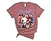 Heated Hockey Rivalry Love T Shirt Retro Romance Sports Theme Casual Short Sleeve Street Style Tee (Pink, Adult Large)