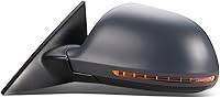 Vista 2 de DNA Motoring OEM-MR-AU1320125 Espejo retrovisor calefactado con ajuste plegable con giro compatible con Audi A3 09-10