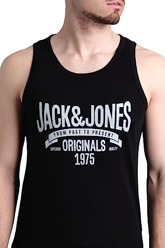 JACK & JONES Herren Tank-Tops Vielfältige Prints | Schmale Passform und atmungsaktive Baumwolle (Havka TT Opt 6, S) 2