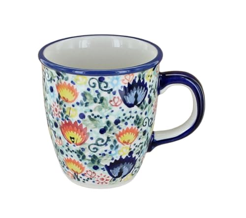 Mug de cerámica Blue Rose estilo Desert Oasis miniatura 1