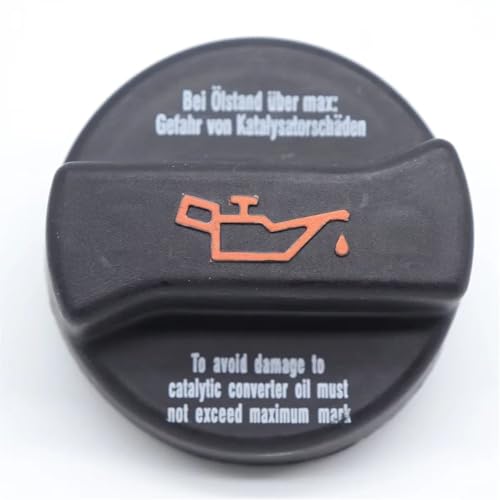 Tapón de la tapa del combustible y aceite de motor compatible con VW Golf 1985 a 2014