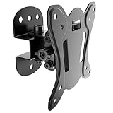 RICOO Monitor Halterung Wandhalterung Bildschirmhalterung Monitorhalterung für 13-34 Zoll Flach Monitorarm Schwenkbar Neigbar N0811 Computer Curved PC Bildschirm Wand-Halter VESA 75 x 75 100 x 100 mm