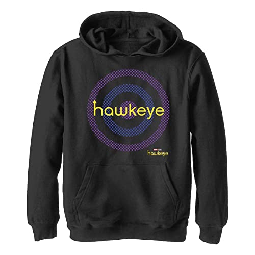 Sweat à capuche garçon Marvel Logo Bullseye Target en coton