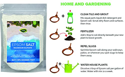 Thanjai Natural 5kg Epsom Salt (Grade A 14589) (1kg x 5) - Image 5