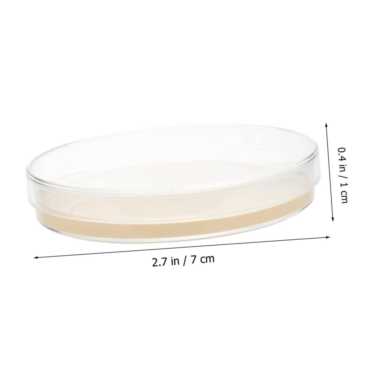 20 Pièces Boîtes De Pétri Pré-Coulées Avec Agar Pour Expérimentation Scientifique Stem 2.76X2.76X0.79In Plaques De Gélose Nutritive Pour École Et Laboratoire