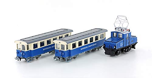 Hobbytrain H43105 H0m Zugspitzbahn Tal-Lok mit 2 Personenwagen
