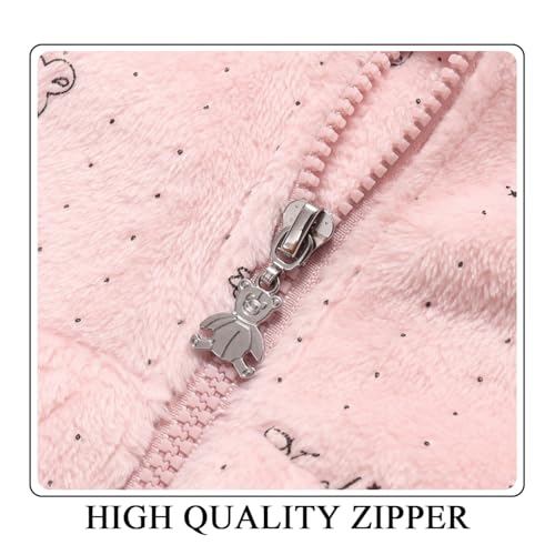 Toddler Fleece Jacket Baby Winter Coat Newborn Girl Hoodie Infant Boy Clothes 3T3