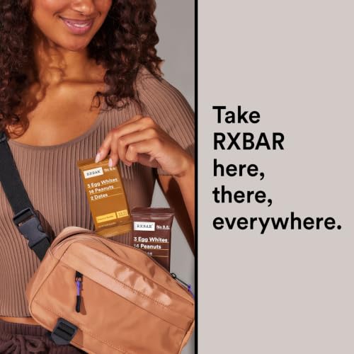 RXBAR Protein Bars, 12g Protein, Gluten Free Snacks, 5-Flavor Variety Pack (5 Boxes, 25 Bars) - image 7