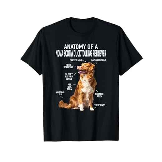 Anatomy Of A Nova Scotia Duck Tolling Retriever T-Shirt