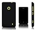 Xcessor Vapour Flexible TPU Gel Case for Nokia Lumia 520/525. (Compatible with All Nokia Lumia 520 Models). Black