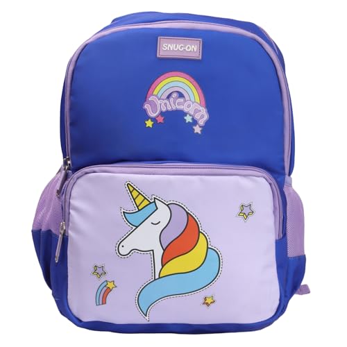 Image of Disney Kids School Bag /Cartoon Printed Causal Daypack /Lightweight Spacious Waterproof Tuition Bag /Backpack for Children /Girls Lightweight, Spacious, Waterproof -12 /15 /17 inches