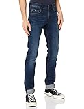 Gerade Passform Tommy Hilfiger Herren CORE DENTON STRAIGHT JEAN Straight Jeans, Blau (New Dark Stone 919), W32/L34