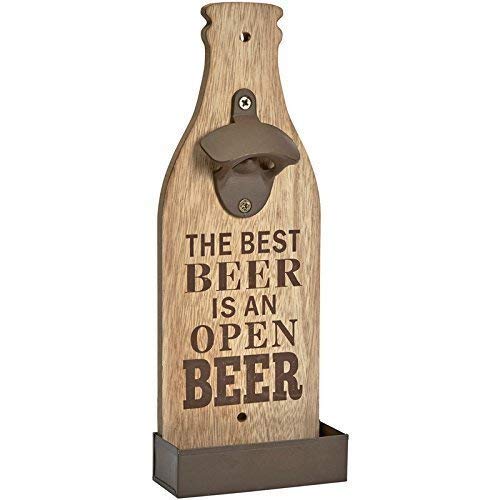 Preisvergleich Produktbild Neuheit Bestes Bier Holz Flaschenöffner
