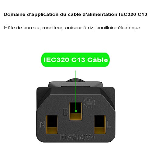 DTK Kebel pro iE C13 1,2 m 1,8 m 1,8m