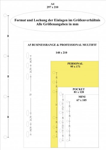 Image secondaire de Filofax Organiseur personnel 250181 Numéros de Téléphone