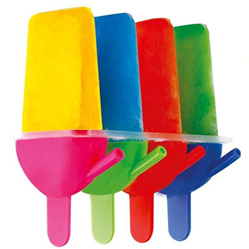 Sip N Lick Set of Four Pieces - Ice Lollies mould (Multicolour)