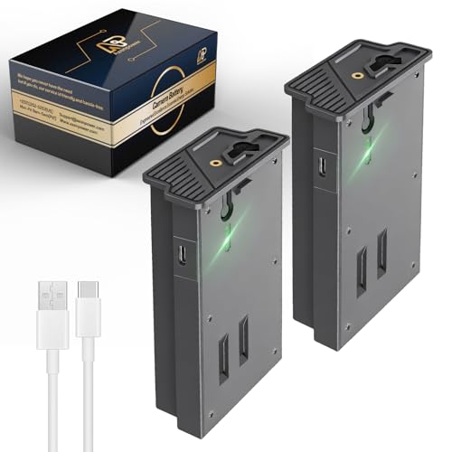 Azonpower 2 Pack New Reveal Lipo Lithium Battery Pack Upgraded Solar Charging System Compatible with Reveal Cellular Trail Camera Ultra X Gen 3.0 Pro 3.0 X X Pro X Gen 2.0 XB SK