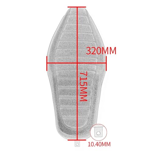 Asiento para Rebel CM1100 2021-2024 de conductor y pasajero 7