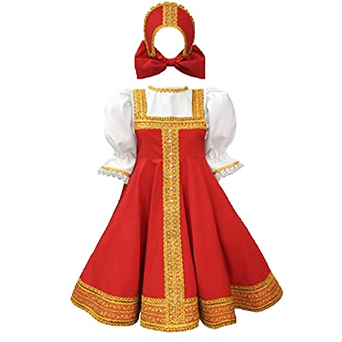Zenhhrpt Halloween Enfants Filles Russes Costumes Nationaux Cosplay Disfraces Costumes de fête de Carnaval Cover