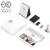 EXO 2017 SEASON'S GREETINGS Wall&Desk&Mini Calendar(3p)+Diary+Photo Stand Card SEALED
