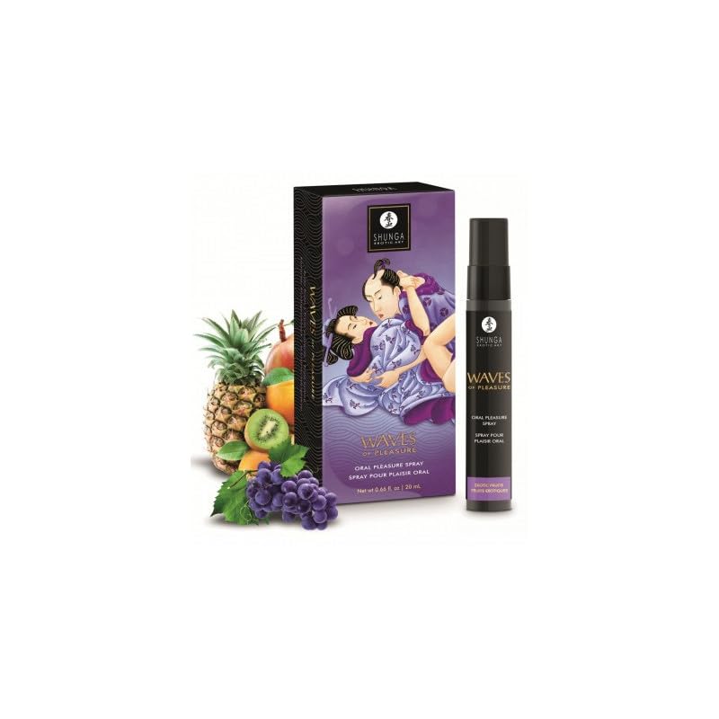 Spray pour fellation Waves of pleasures Fruits exotiques par Shunga