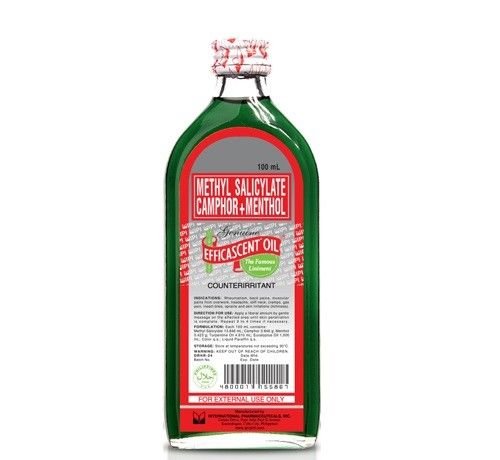 Efficascent Oil 100ml - Regular Strength (Counterirritant) Genuine