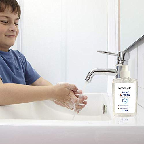 N/X Hand Sani-tizer Gel Rinse-Free Hand Moisturizing Refreshing Gel Quick-Drying Hand Sani-tizer For Indoors Outdoors Instant Cleaning 300mL present