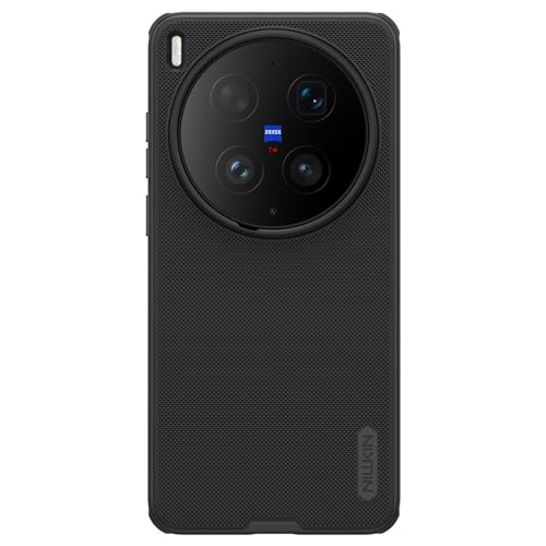 Image of Nillkin Case for Vivo X300 Ultra (6.82 inch Inch) Super Frosted Shield Pro Magnetic Hard Back Soft Border (PC + TPU) Cover Raised Bezel Camera Protect Black Color