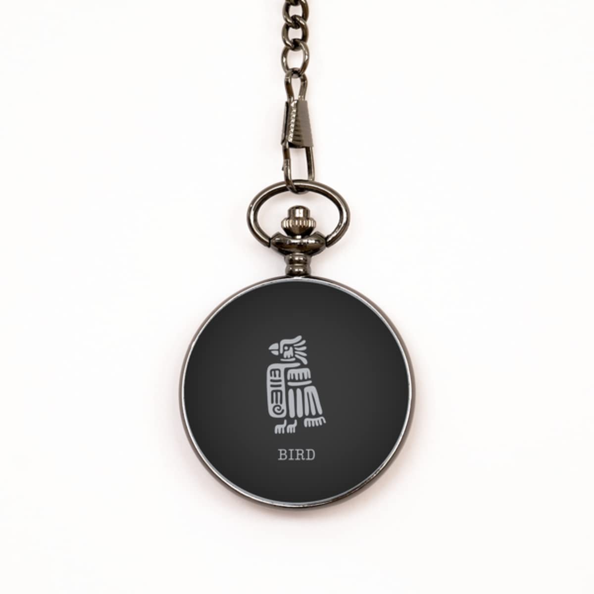 Great Mayan Bird Pocket Watch | Animal Charm Pocket Watch. Never Fade. Adjustable. Family Pocket Watch. Christmas for him&her. Unique for Birthday, Valentine, Congratulations.