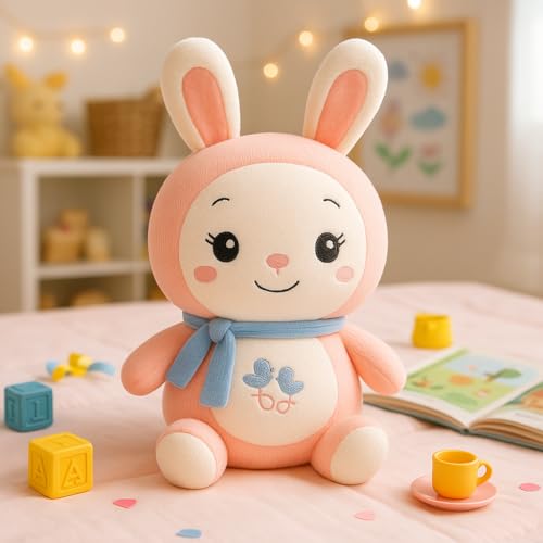 Image of Cute Plush Toy for Kids | | Soft Toys | Birthday Gift for Girls /Wife, Boyfriend /Husband, Soft Toys for Girls, Baby Toy (Random Color) Pack of 1 (Bear to)