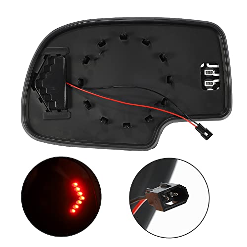 X AUTOHAUX Car Right Rearview Heated Glass for Chevy Silverado Avalanche Suburban for GMC Sierra 1500 2500 2003-2006 - Image 6