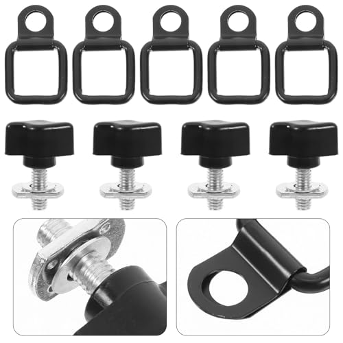 Ganchos multiusos para maletero de coche con tornillos de fijación para techo 7