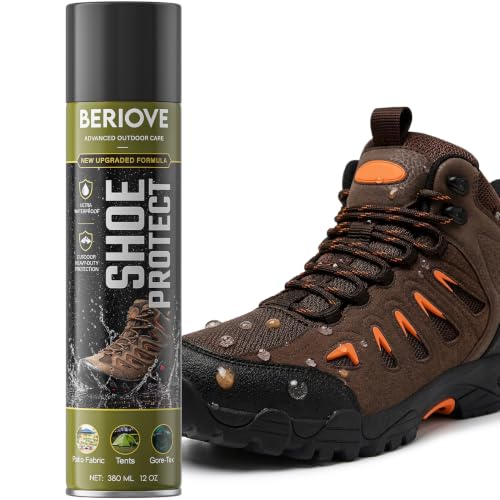 Image of Protect Shoe Protector Spray - Rain & Stain Water Repellent - Waterproofing Spray for Leather Suede Hats 6.76 OZ