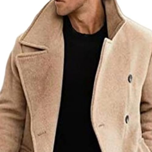 Sobretodo para hombre estilo casual de negocios miniatura 6