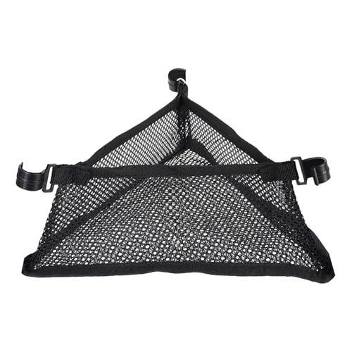 Genérico Bolsas de malla de almacenamiento de mesa - Portátiles bajo bolsas de malla de mesa | Bolsa de almacenamiento de picnic ligera, bolsa de malla de mesa, mesa de cesta de malla triangular,