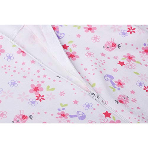 Marquebaby Baby Boys Girls One-Piece Footies Organic Cotton Jumpsuit Zip Front Romper4