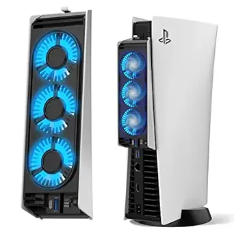 JUSPRO Fan for PS 5 Cooling Fan for PS5