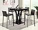 COASTER Square Bar Height Table Cappuccino