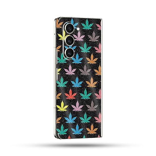 Image of MightySkins Glossy Glitter Skin Compatible With Samsung Galaxy Z Fold 5 Full Wrap - Sticky Icky Icky | Protective, Durable High-Gloss Glitter Finish | Easy To Apply and Change Styles | Made in The USA