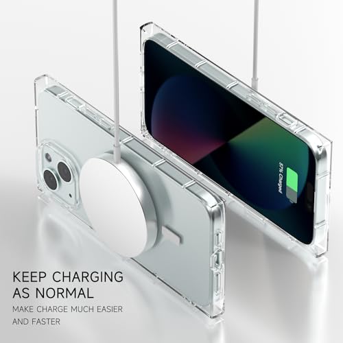 Coque iPhone 13 compatible MagSafe Svanove transparente et antichoc - 3