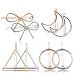 Hair Clip for Women - Fascigirl 8 Pcs Hair Barrettes Hair Pins Moon Triangle Circle Butterfly Hair Clips for Girls Thick Hair Styling (Gold and Silver) (gold and silver)