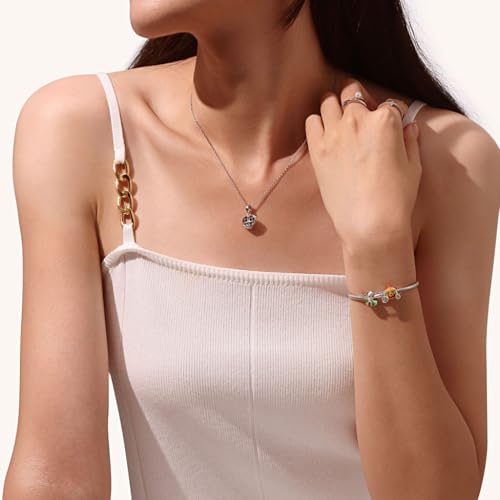 Image of GNOCE Halloween Charm Bracelet Fit Pandora Beads for Women Gift