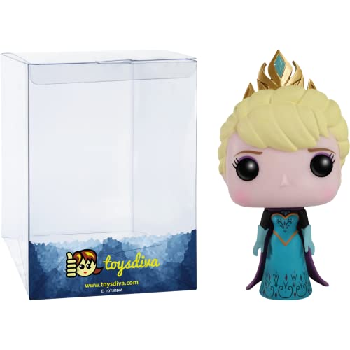 Coronation E L S A : P O P ! Vinyl Figurine Bundle With 1 Compatible 'Toysdiva' Graphic Protector (118 - 04832 - B)
