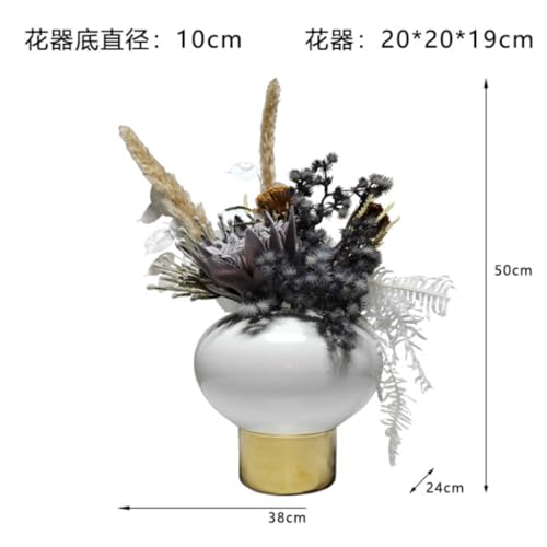 Simulation de Fleurs pour Décoration de Maison et Table à Thé - 6