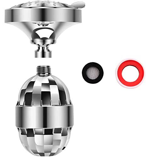 Filtre de douche eau dure et chlore avec pommeau de douche haute pression - 8