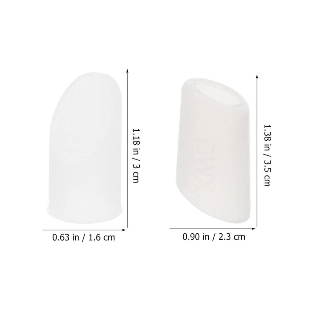 Lot De 20 Protège-Becs De Théière En Silicone - Anti-Fuites Et Anti-Brûlures - Blanc - 8