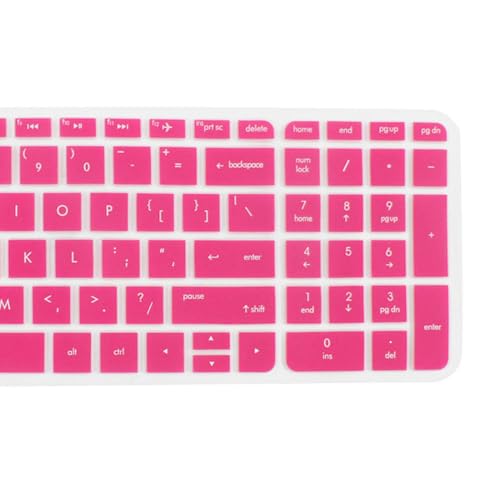 Protector de teclado fucsia para HP Pavilion 15 miniatura 5